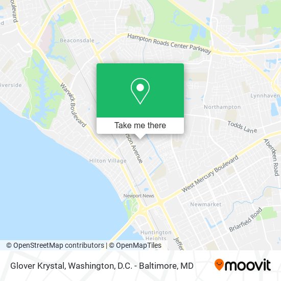 Glover Krystal map