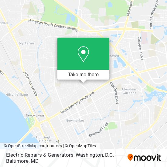 Electric Repairs & Generators map