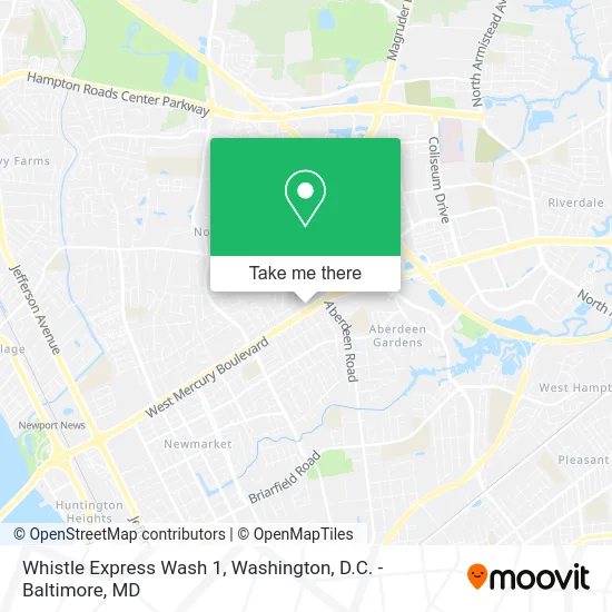 Whistle Express Wash 1 map