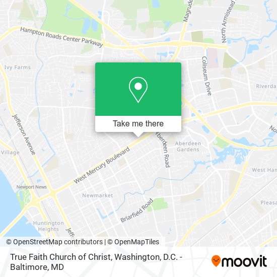 True Faith Church of Christ map