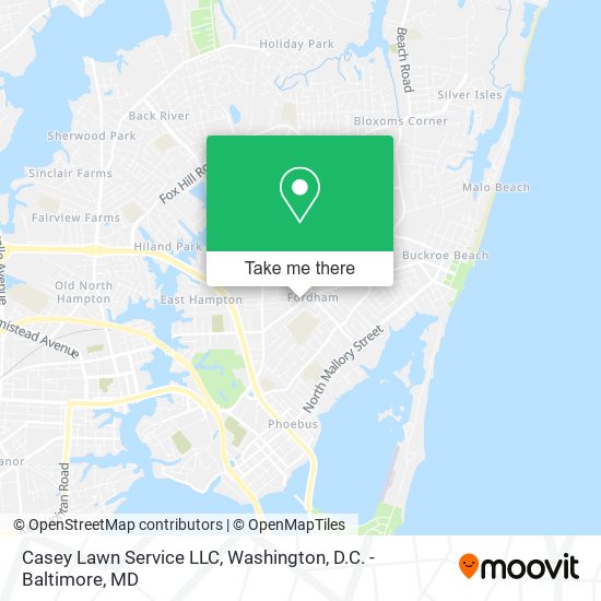 Mapa de Casey Lawn Service LLC