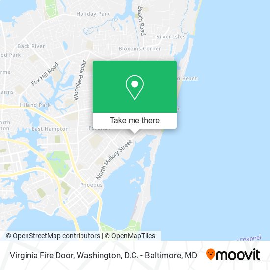 Mapa de Virginia Fire Door
