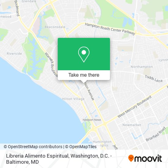 Libreria Alimento Espiritual map