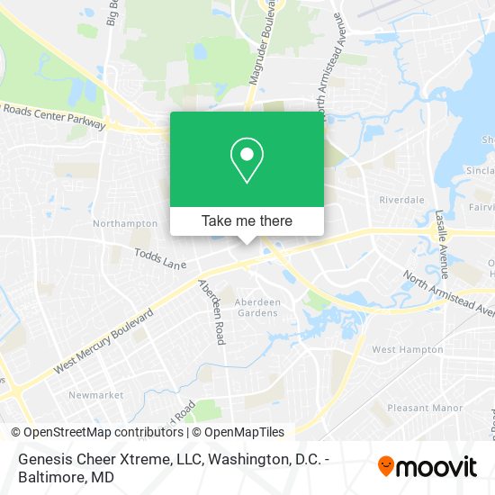 Genesis Cheer Xtreme, LLC map