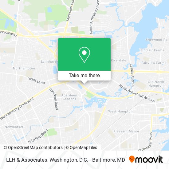 LLH & Associates map