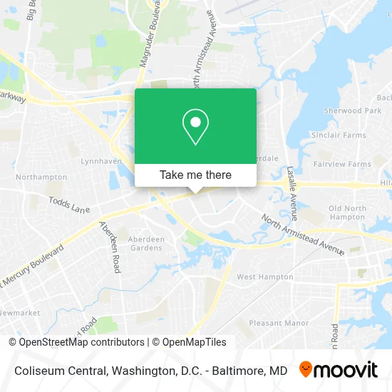Coliseum Central map