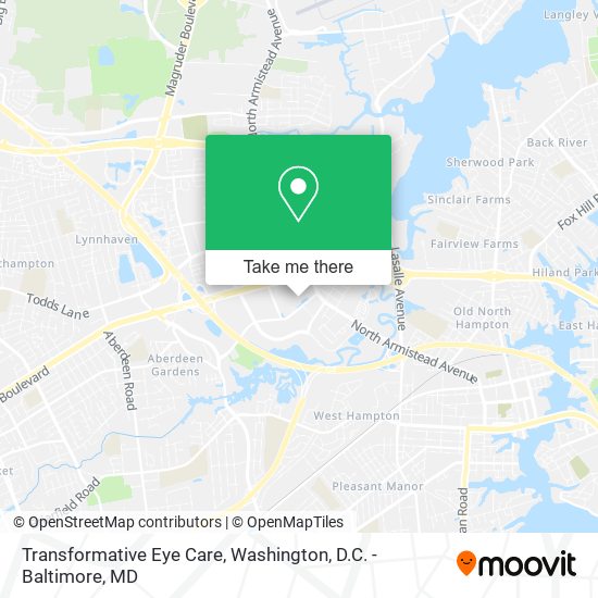 Transformative Eye Care map