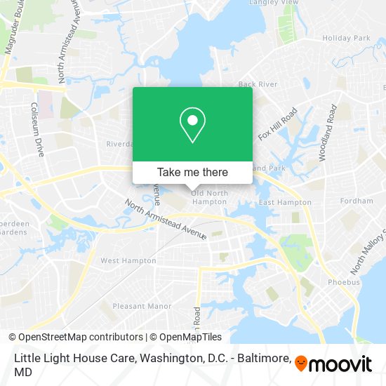 Little Light House Care map