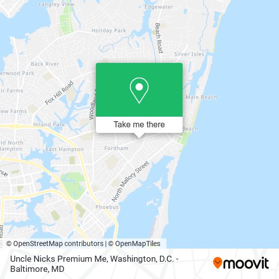 Uncle Nicks Premium Me map