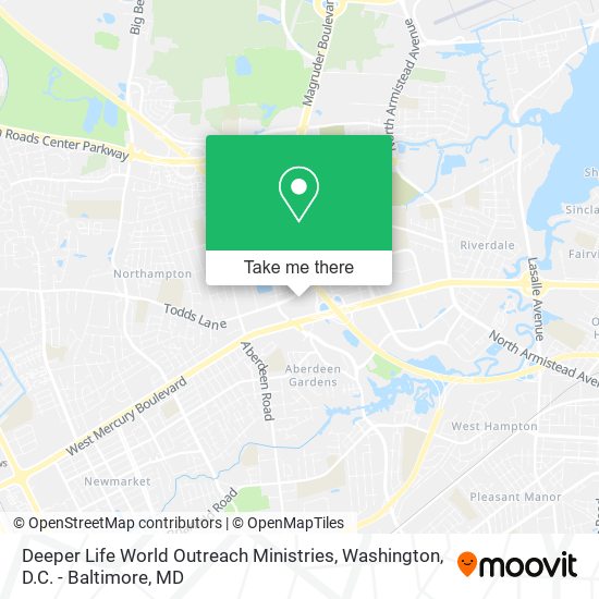 Deeper Life World Outreach Ministries map
