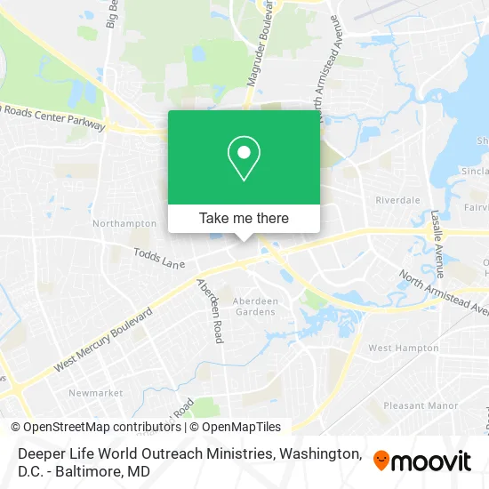 Mapa de Deeper Life World Outreach Ministries