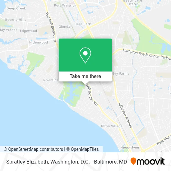 Spratley Elizabeth map