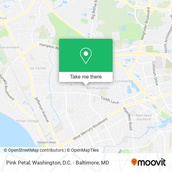 Pink Petal map