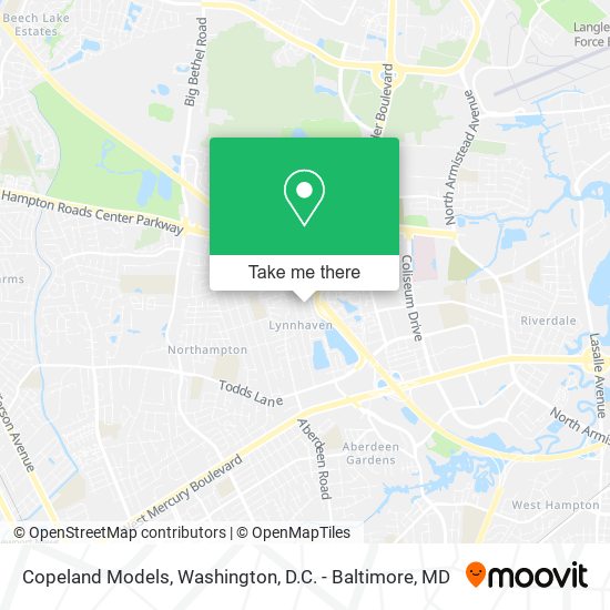 Copeland Models map