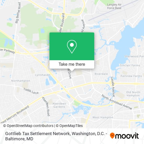 Mapa de Gottlieb Tax Settlement Network