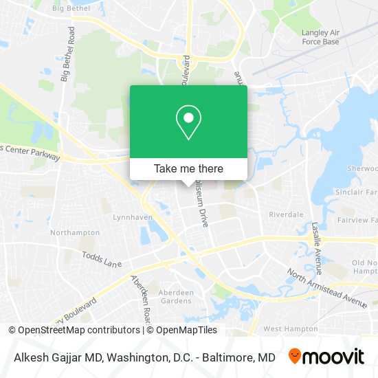 Alkesh Gajjar MD map