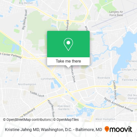 Kristine Jahng MD map