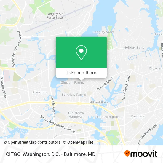 CITGO map
