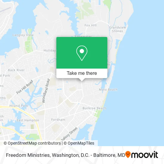 Freedom Ministries map