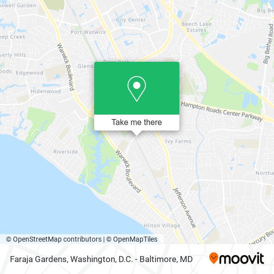 Faraja Gardens map