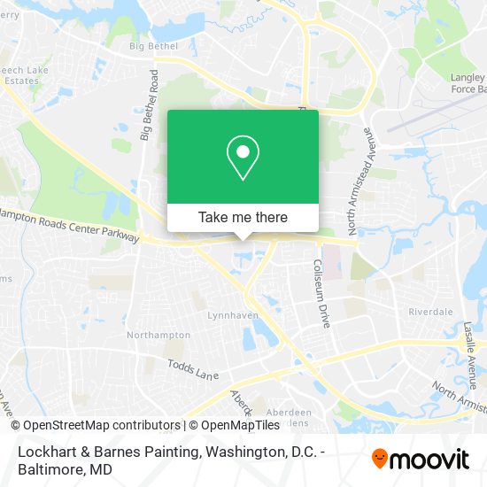 Lockhart & Barnes Painting map