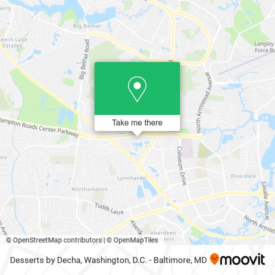 Desserts by Decha map