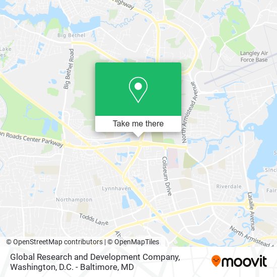 Global Research and Development Company map
