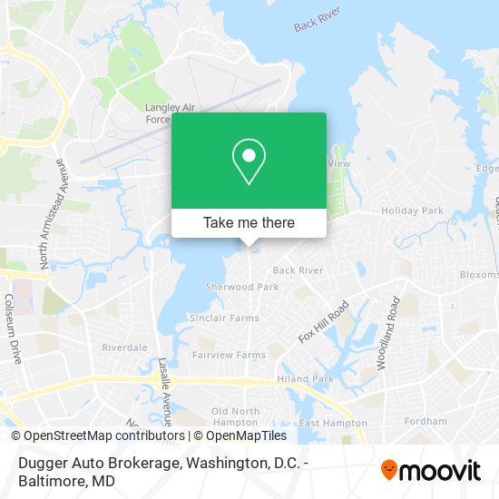 Mapa de Dugger Auto Brokerage
