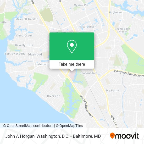 John A Horgan map