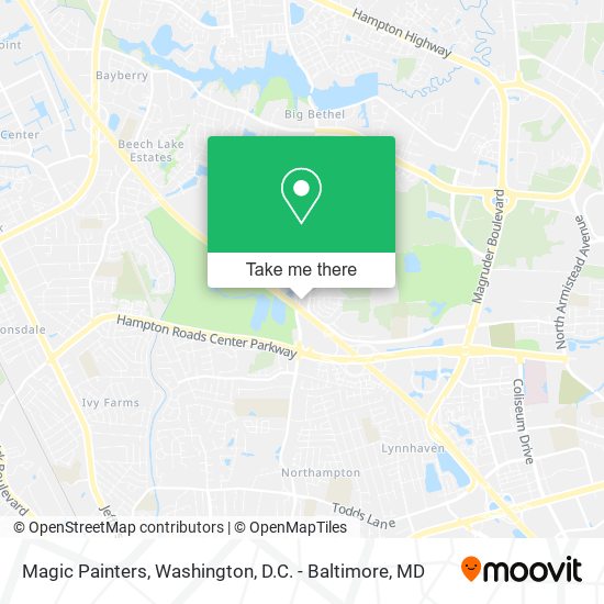 Magic Painters map