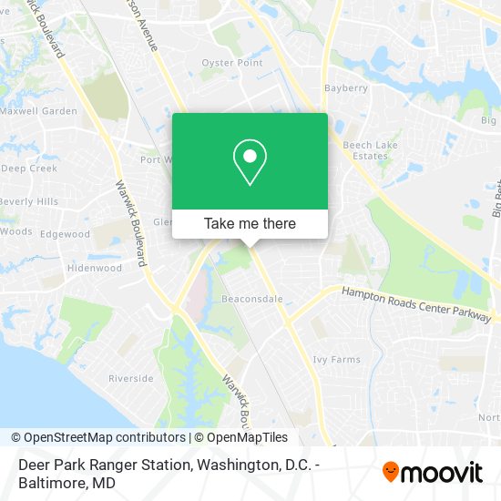 Mapa de Deer Park Ranger Station