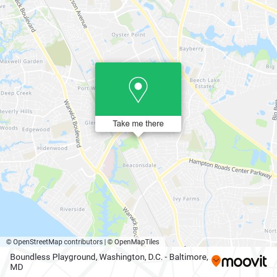 Boundless Playground map