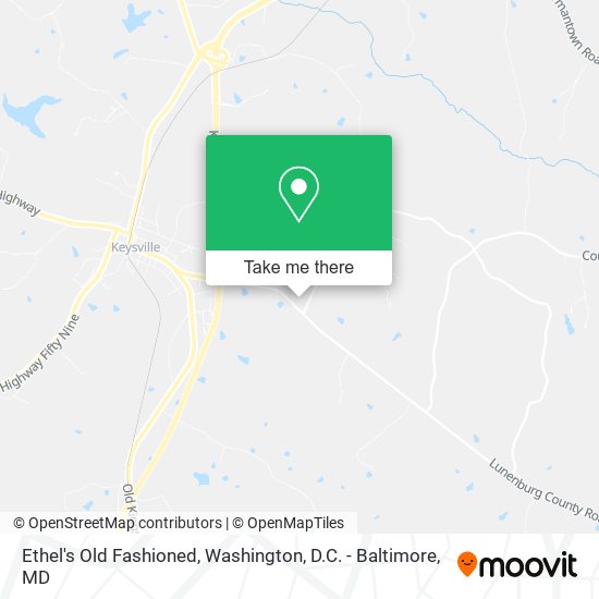 Ethel's Old Fashioned map