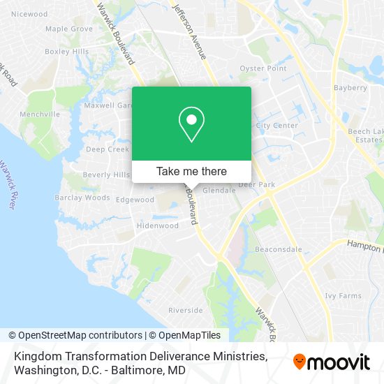 Kingdom Transformation Deliverance Ministries map