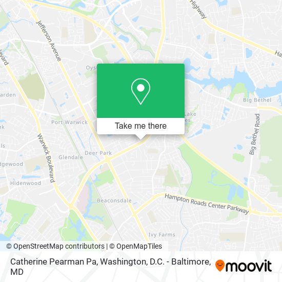 Mapa de Catherine Pearman Pa