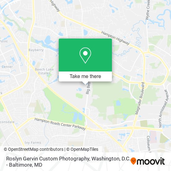 Mapa de Roslyn Gervin Custom Photography