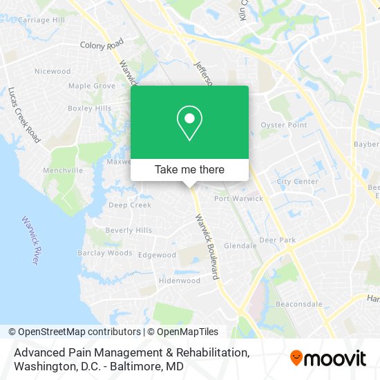 Mapa de Advanced Pain Management & Rehabilitation