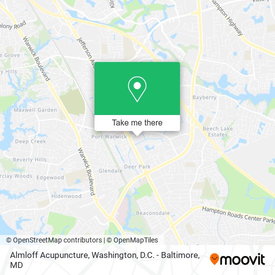 Almloff Acupuncture map