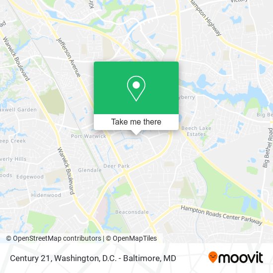 Century 21 map