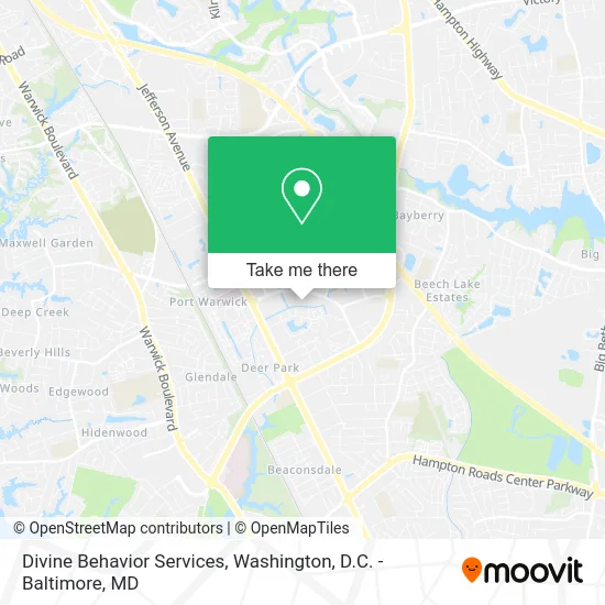 Divine Behavior Services map