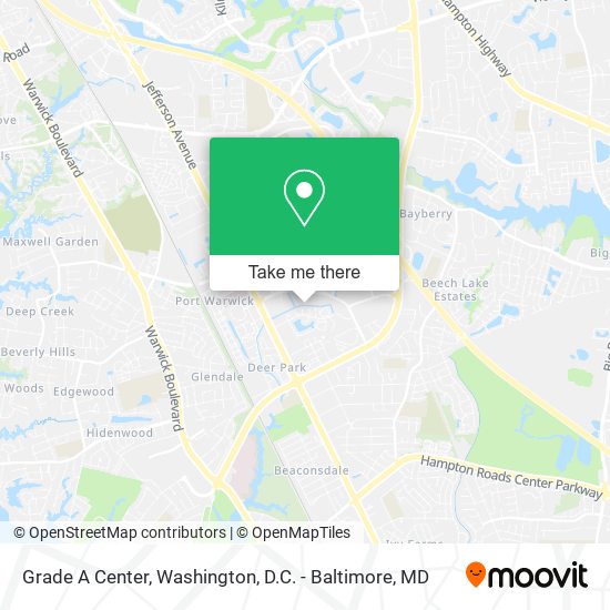 Grade A Center map