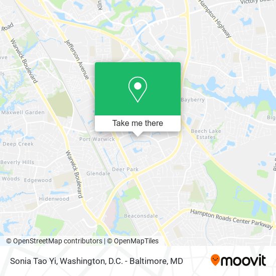 Sonia Tao Yi map