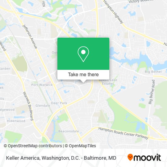 Keller America map