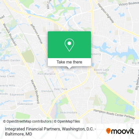 Integrated Financial Partners map