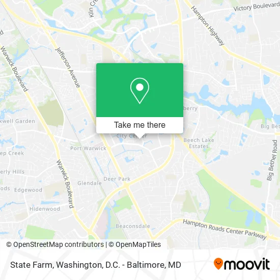 Mapa de State Farm