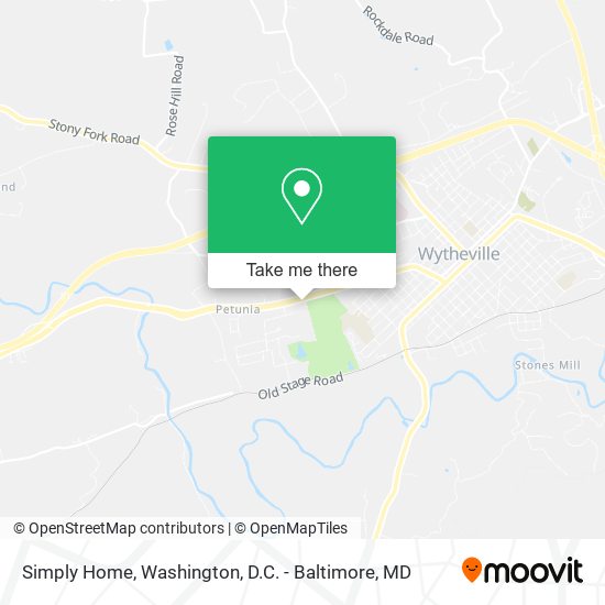 Simply Home map