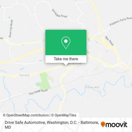 Drive Safe Automotive map