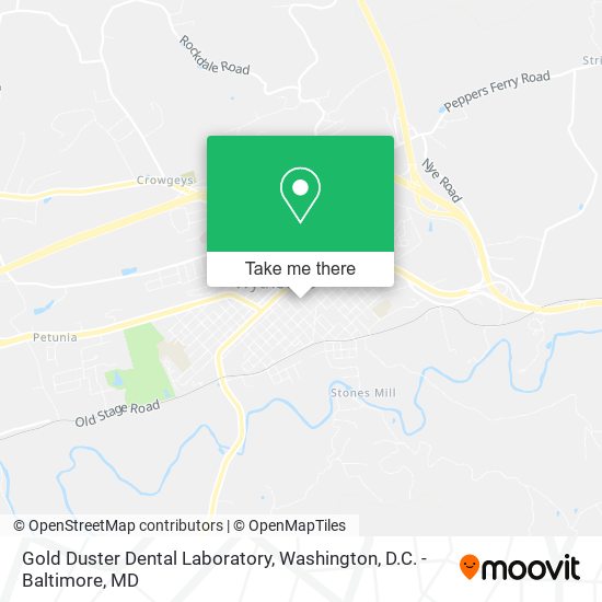 Mapa de Gold Duster Dental Laboratory