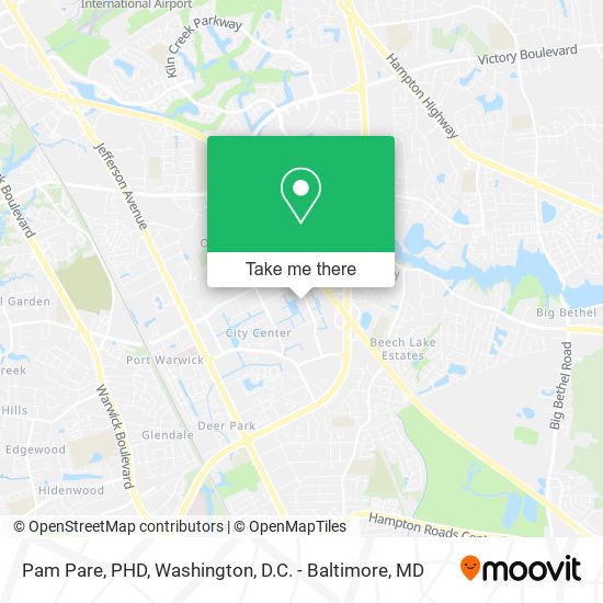 Pam Pare, PHD map