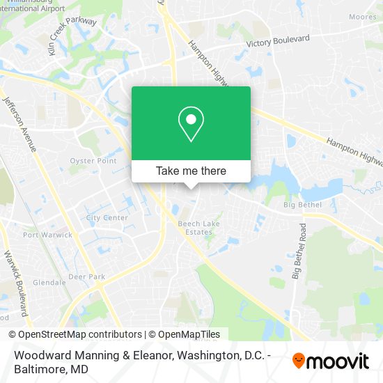 Mapa de Woodward Manning & Eleanor